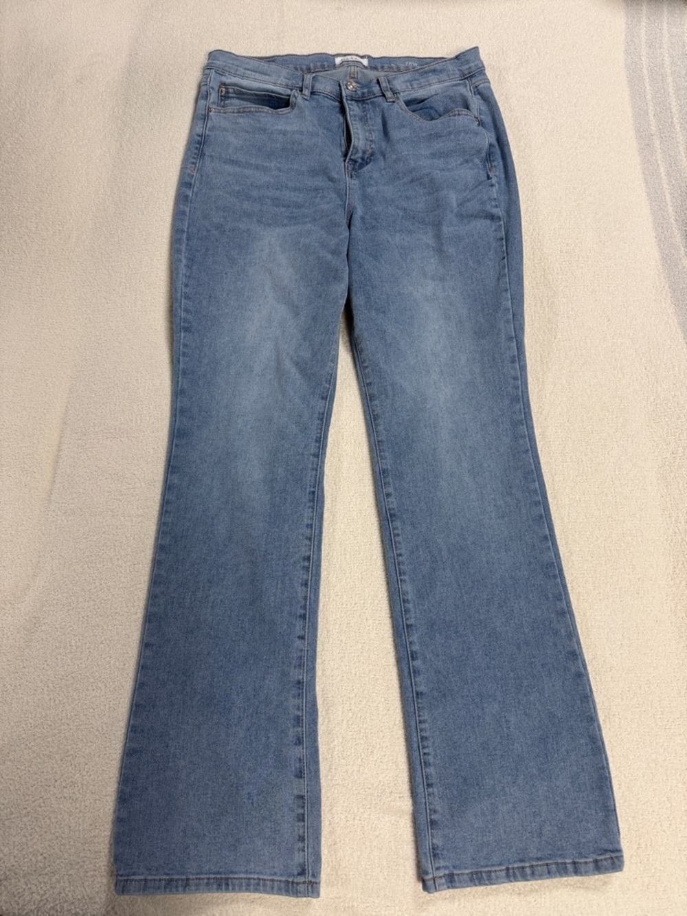 Nicole Miller Light Blue Bootcut Jeans